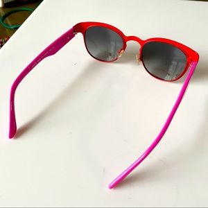 Kate Spade pink and red Sunglasses